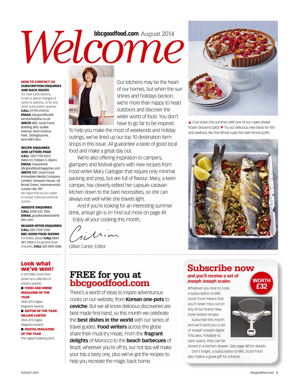 Good Food Magazine Preview Pages