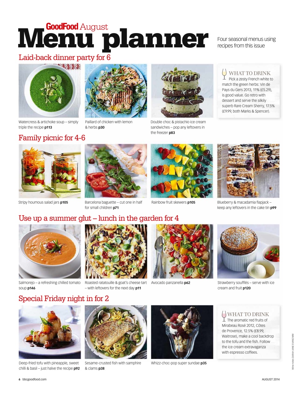 Good Food Magazine Preview Pages