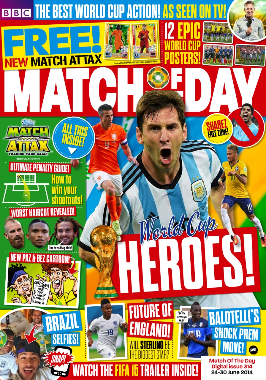 Match of the Day Preview Pages