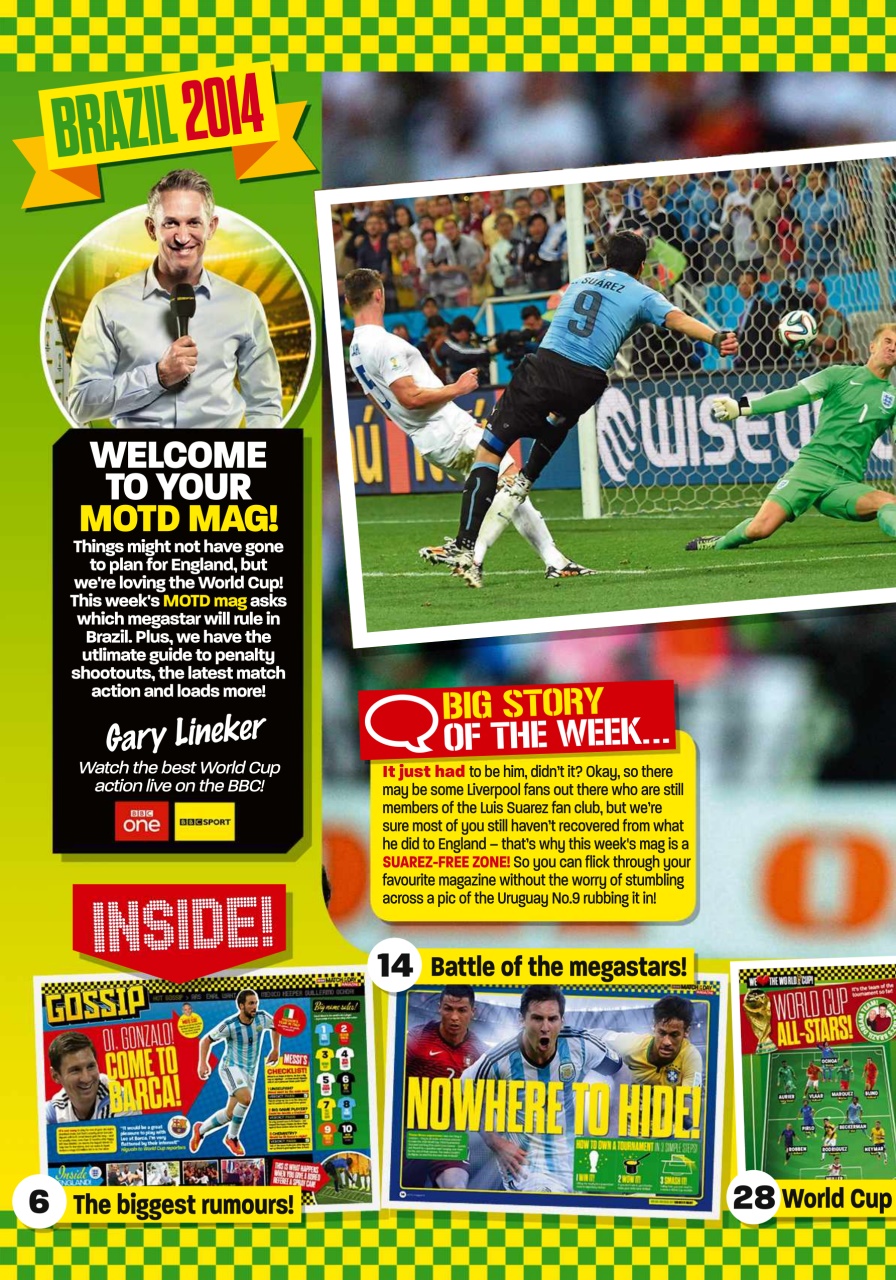 Match of the Day Preview Pages
