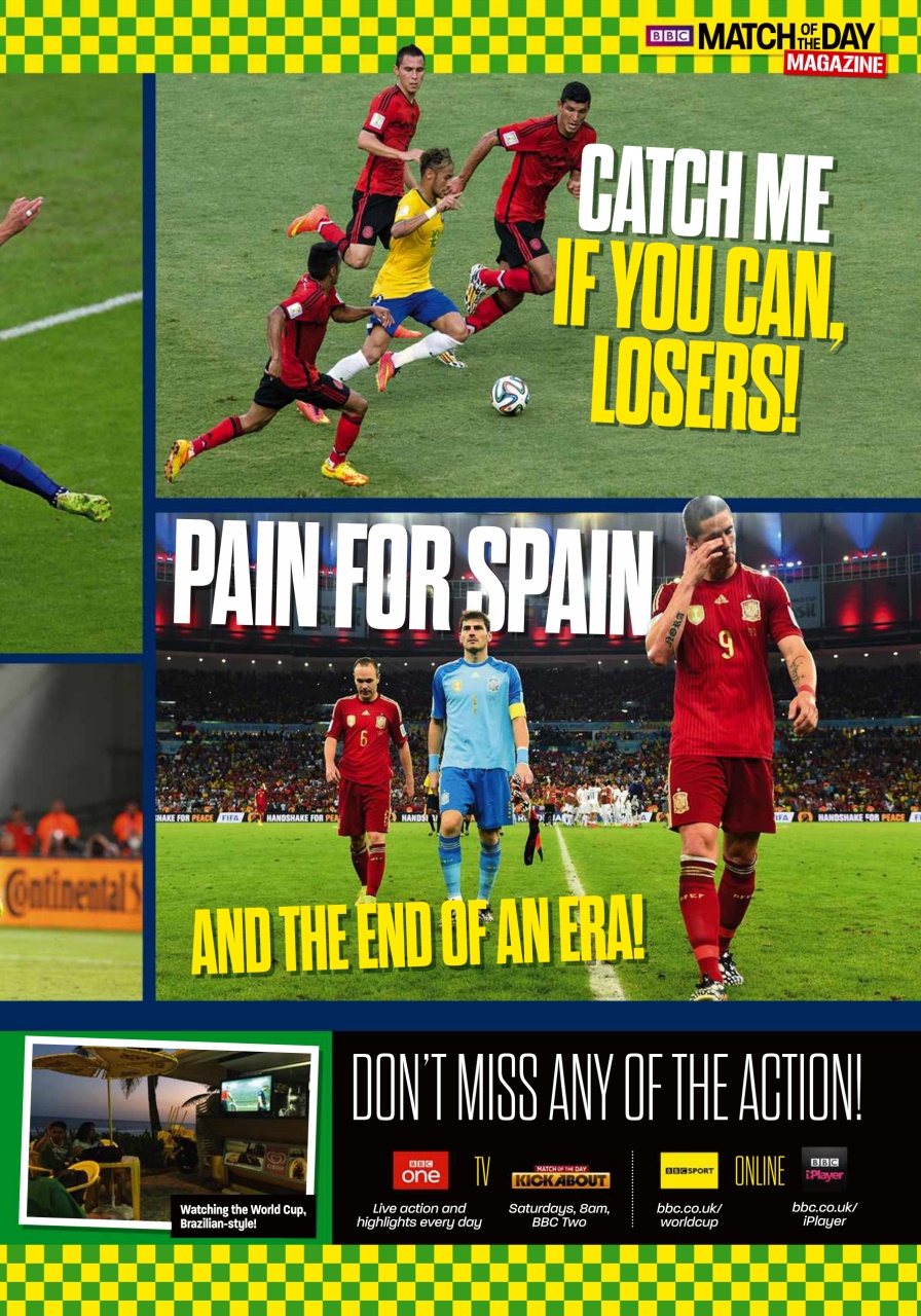 Match of the Day Preview Pages