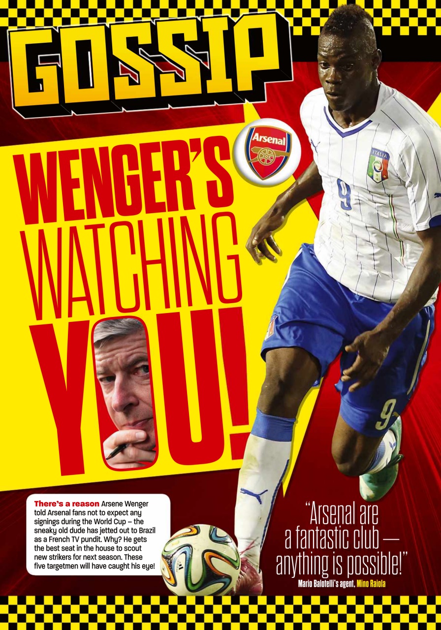 Match of the Day Preview Pages