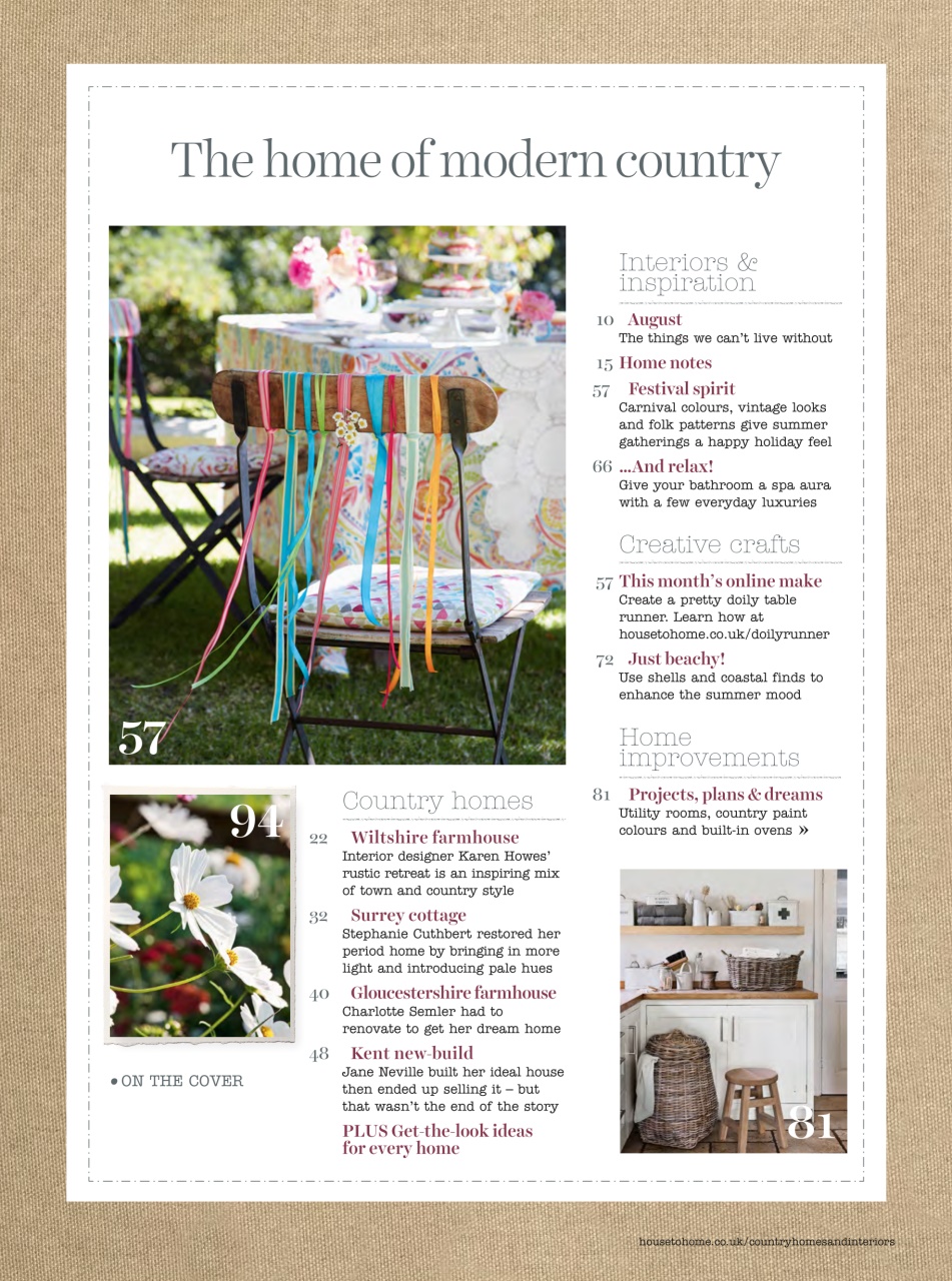 Country Homes & Interiors Preview Pages