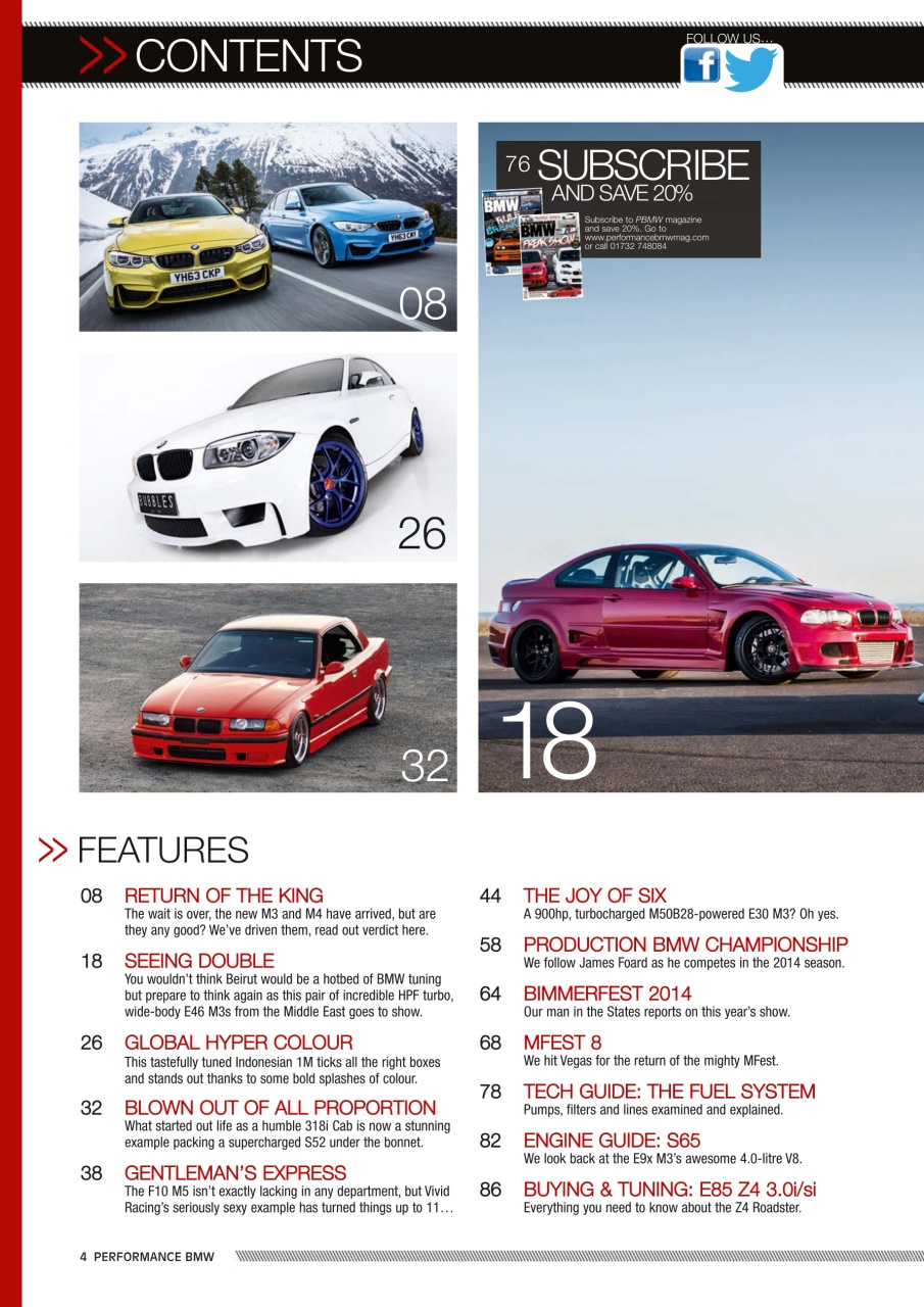 Performance BMW Preview Pages