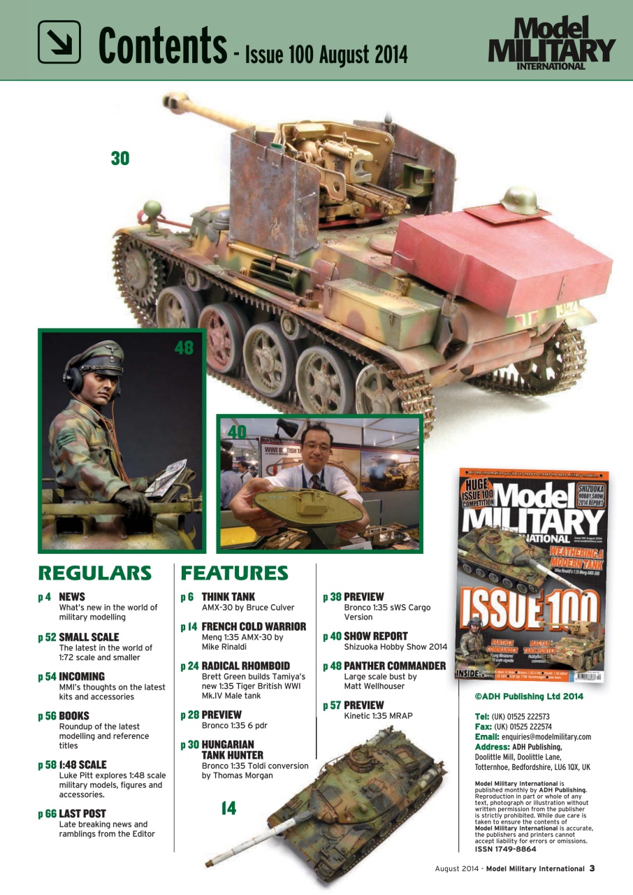 Model Military International Preview Pages