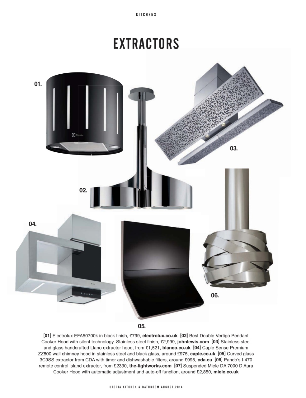 Utopia Kitchen & Bathroom Preview Pages