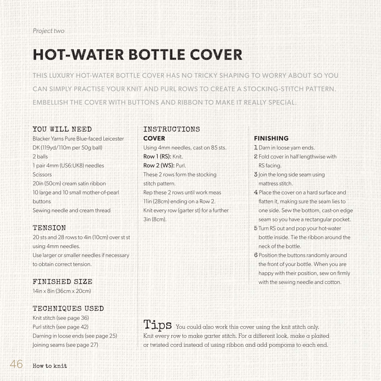 Knitting Preview Pages