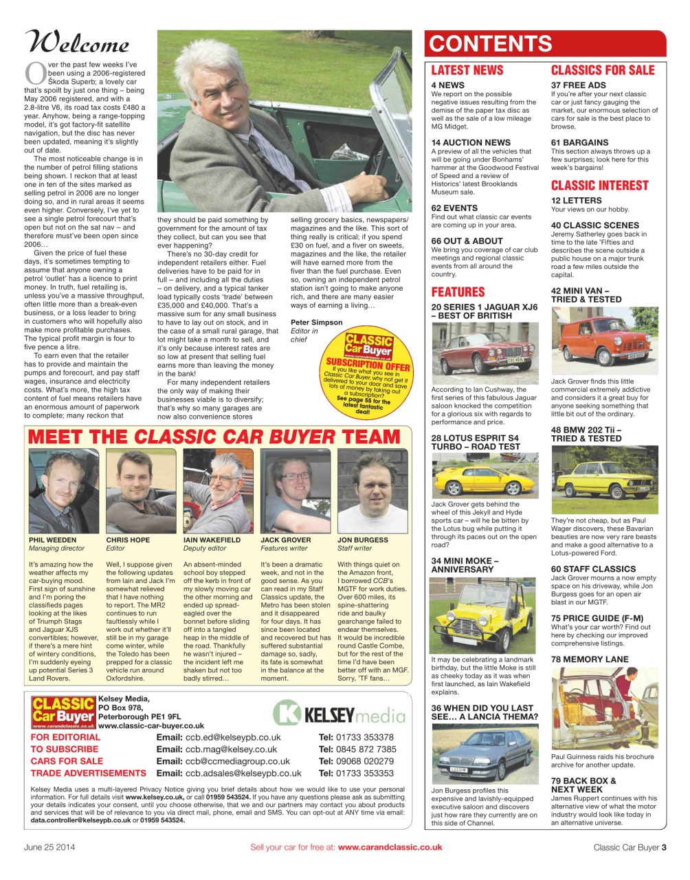 Classic Car Buyer Preview Pages