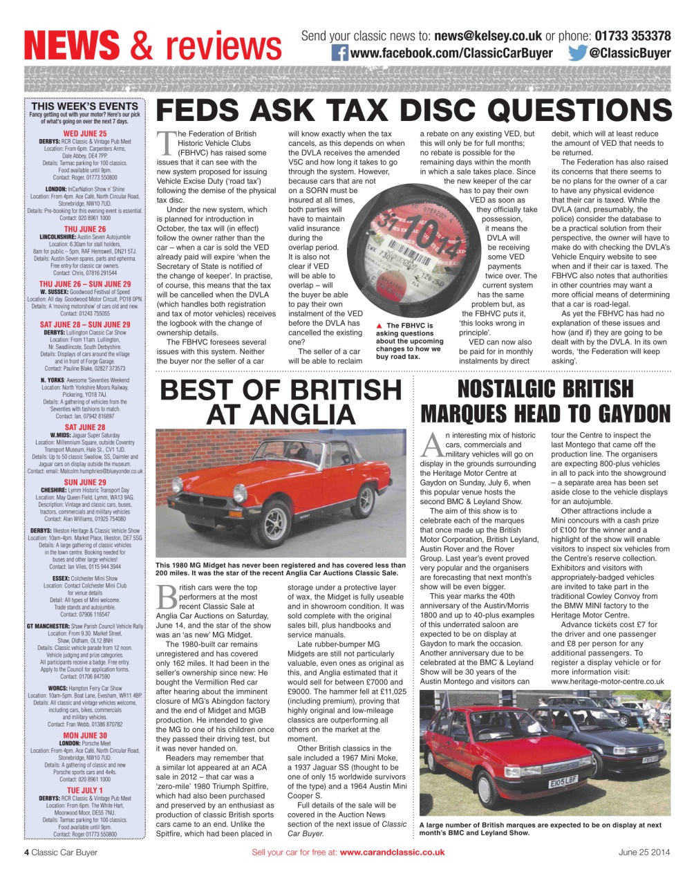 Classic Car Buyer Preview Pages
