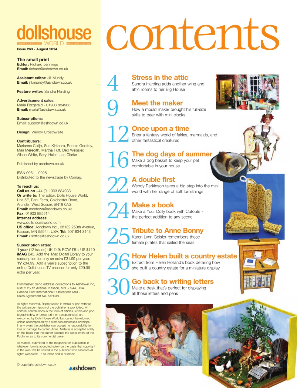 Dolls House World Preview Pages