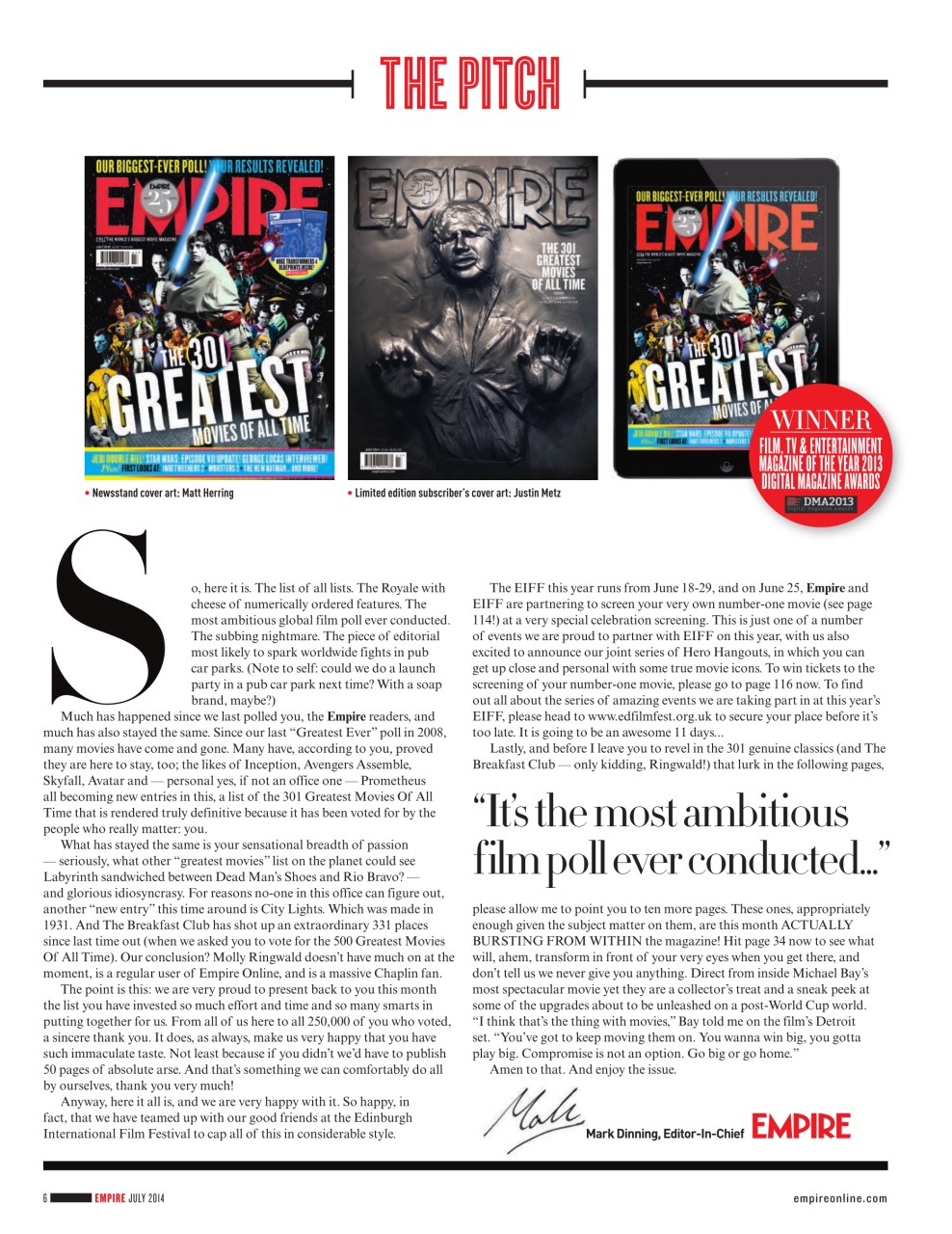 Empire Preview Pages