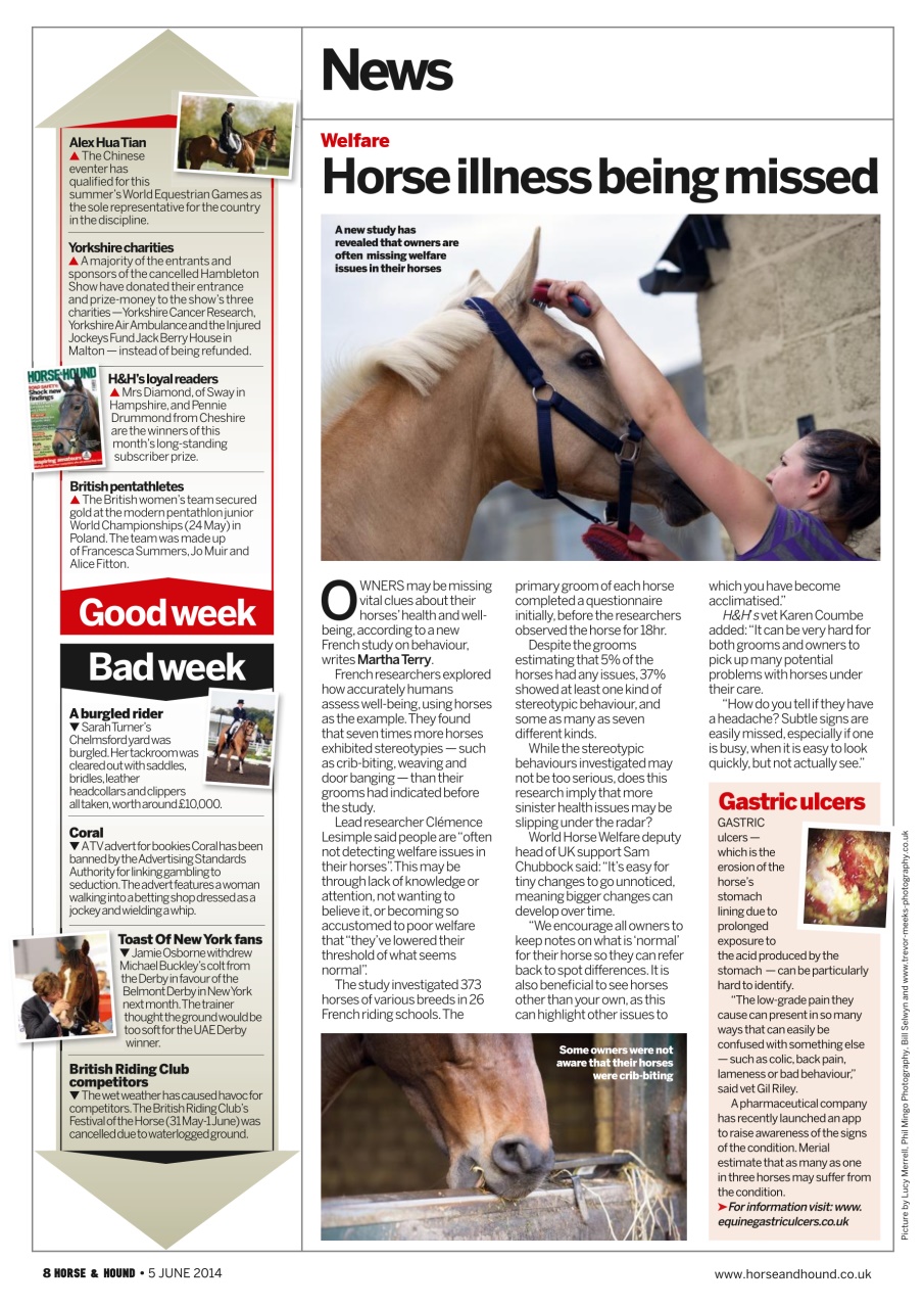 Horse & Hound Preview Pages