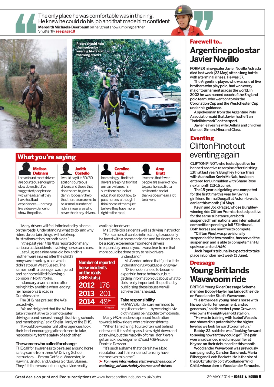 Horse & Hound Preview Pages
