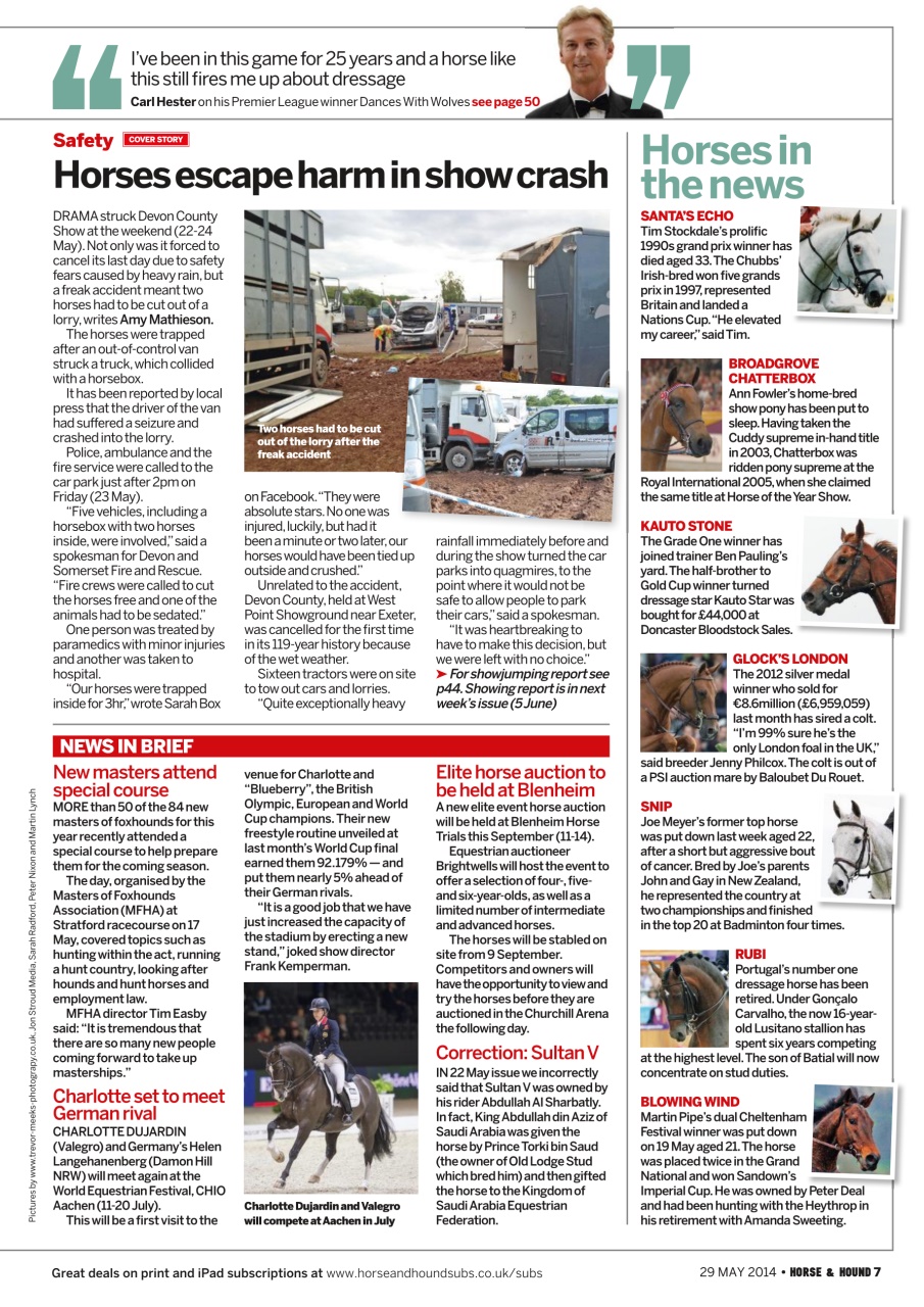 Horse & Hound Preview Pages