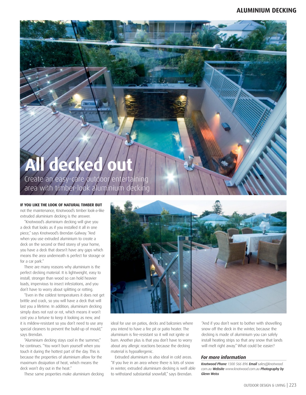 Outdoor Design & Living Preview Pages