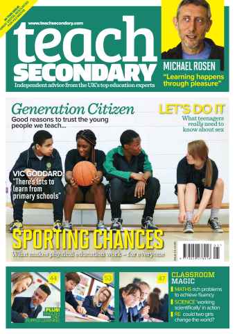 Teach Secondary issue Vol.3 No.5