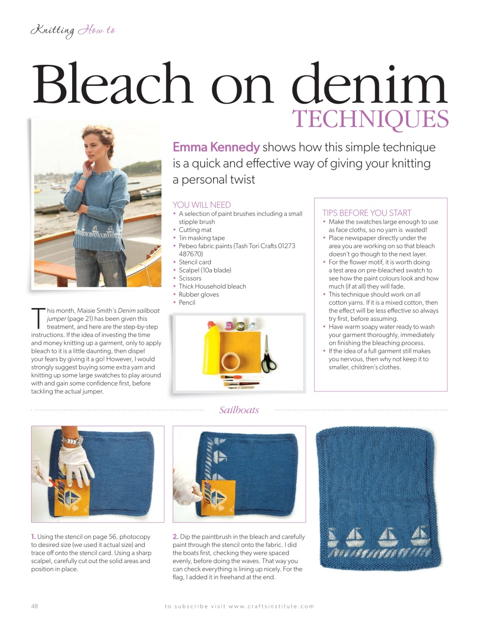 Knitting Preview Pages