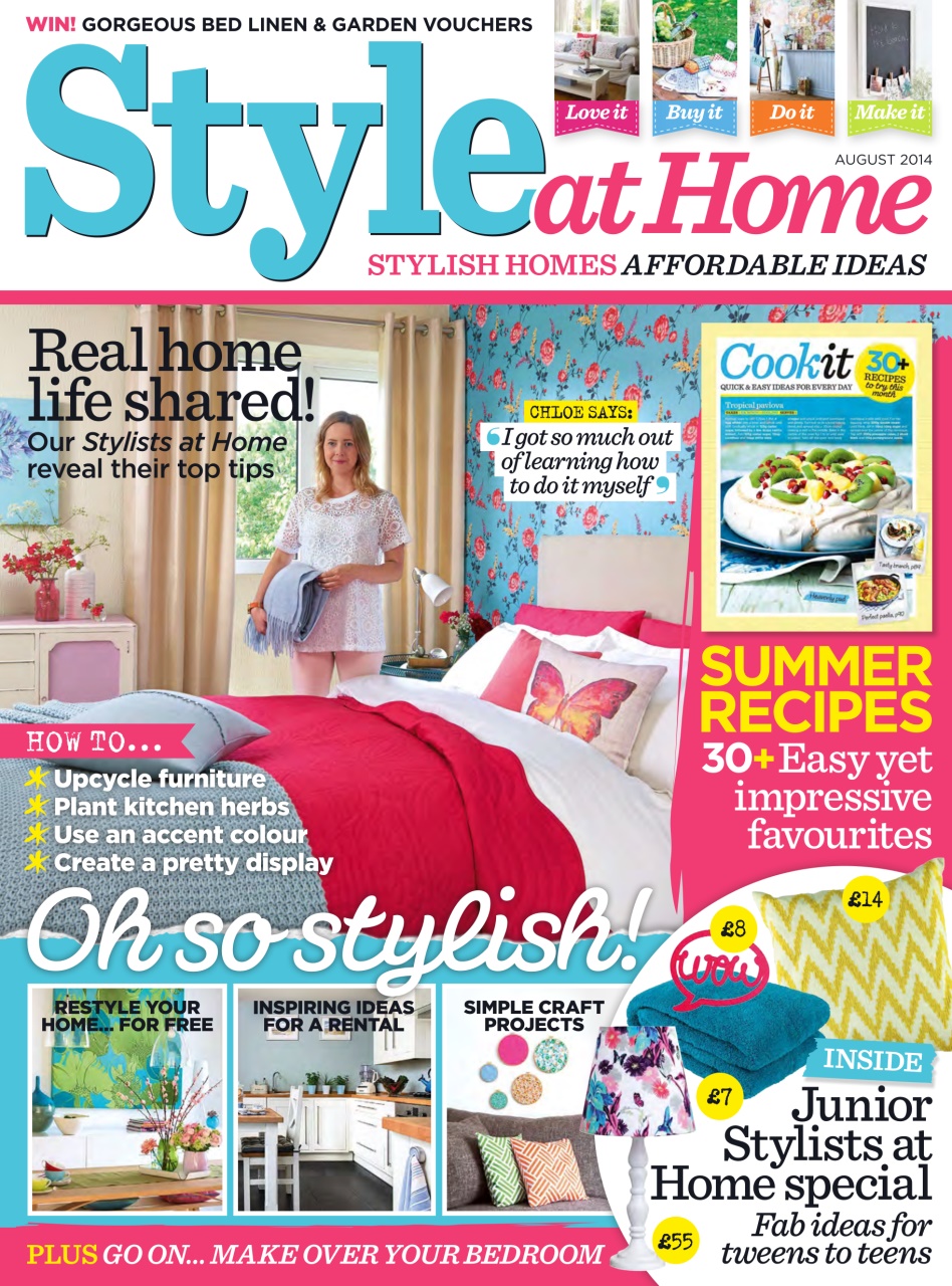 Style at Home Preview Pages