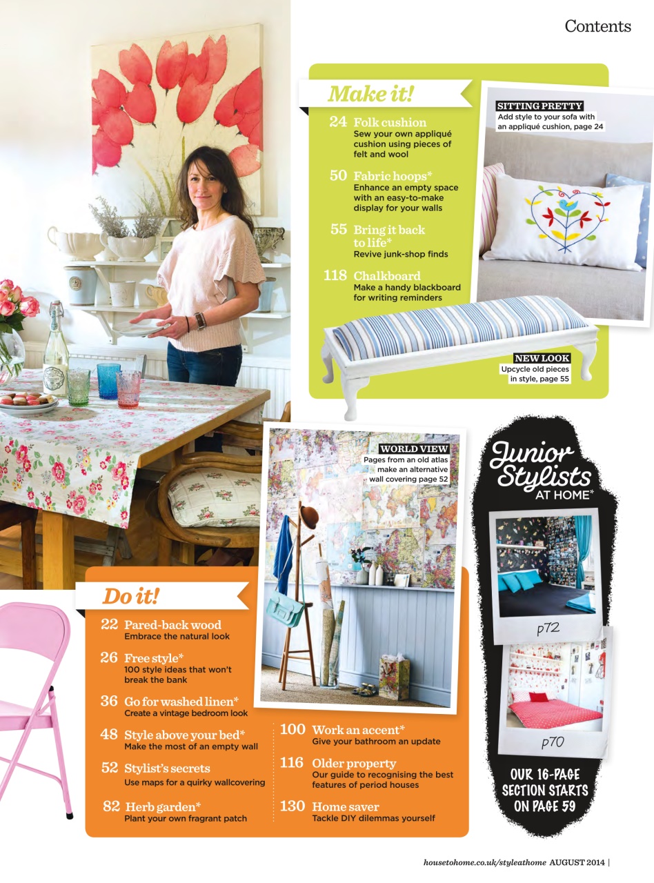 Style at Home Preview Pages