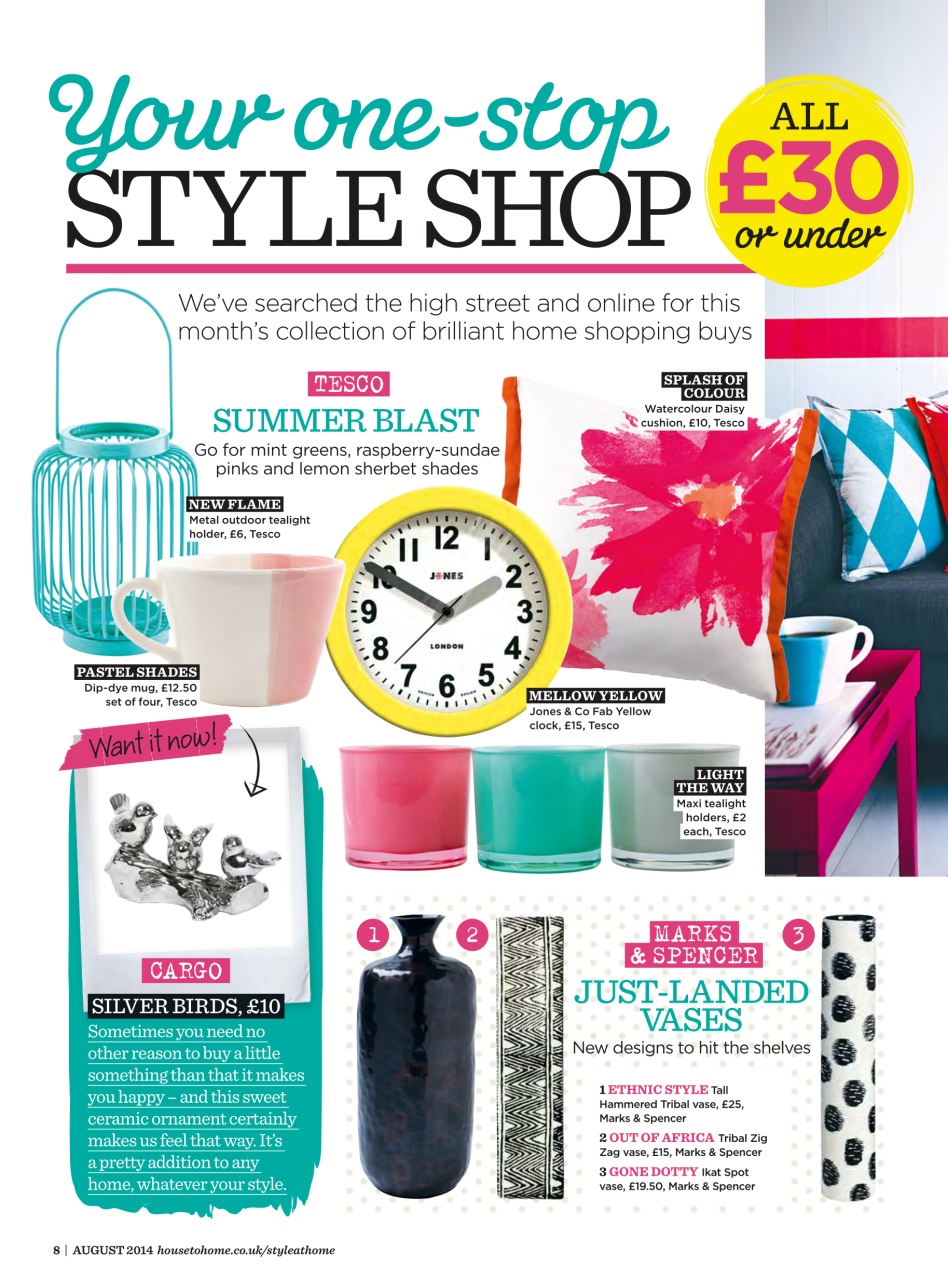 Style at Home Preview Pages