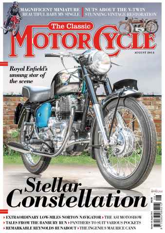 The Classic MotorCycle issue August 2014