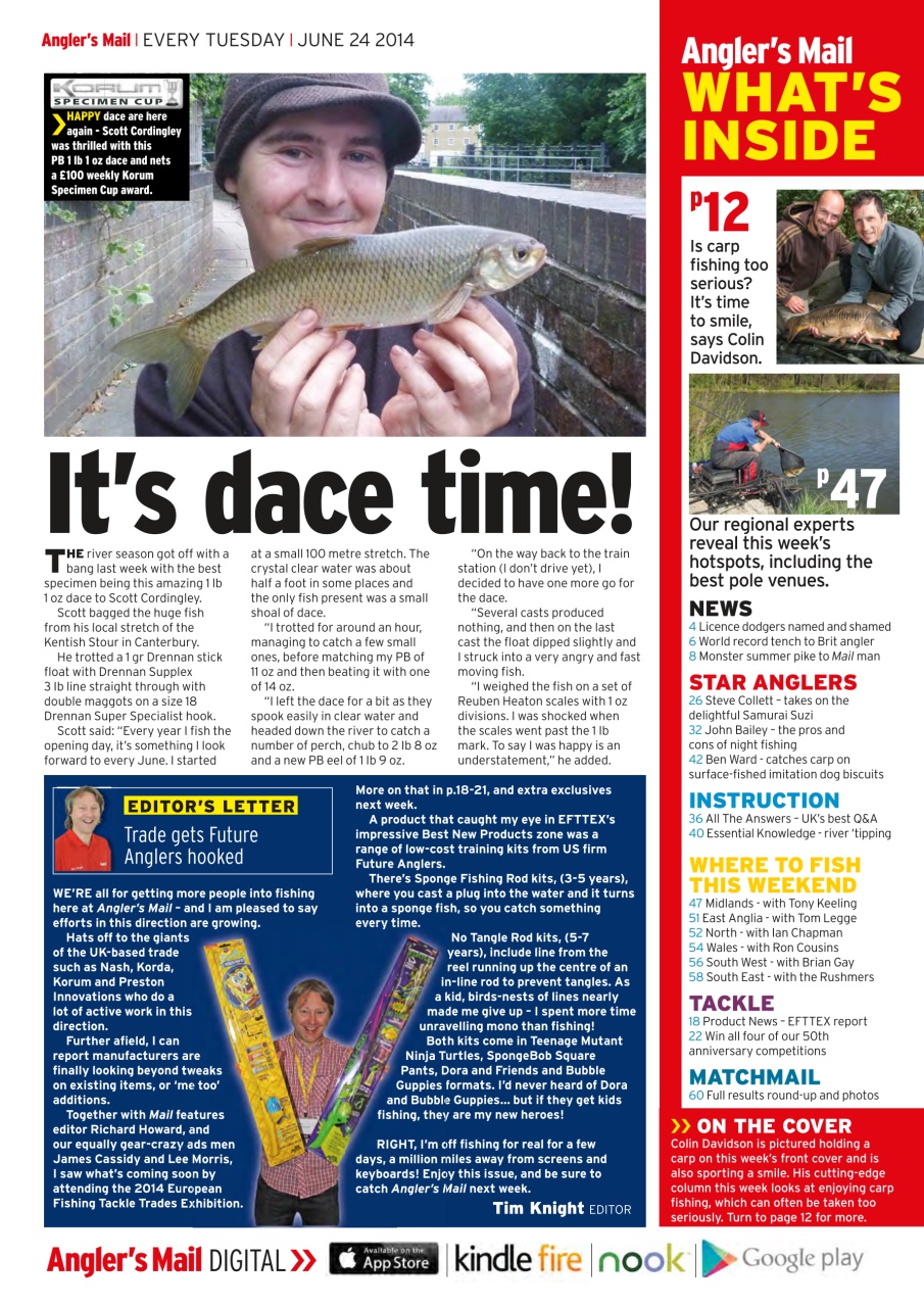 Anglers Mail Preview Pages