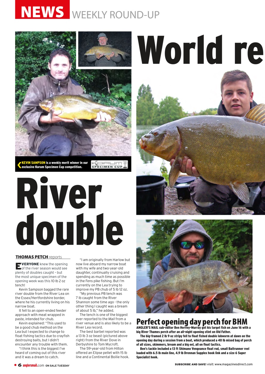 Anglers Mail Preview Pages