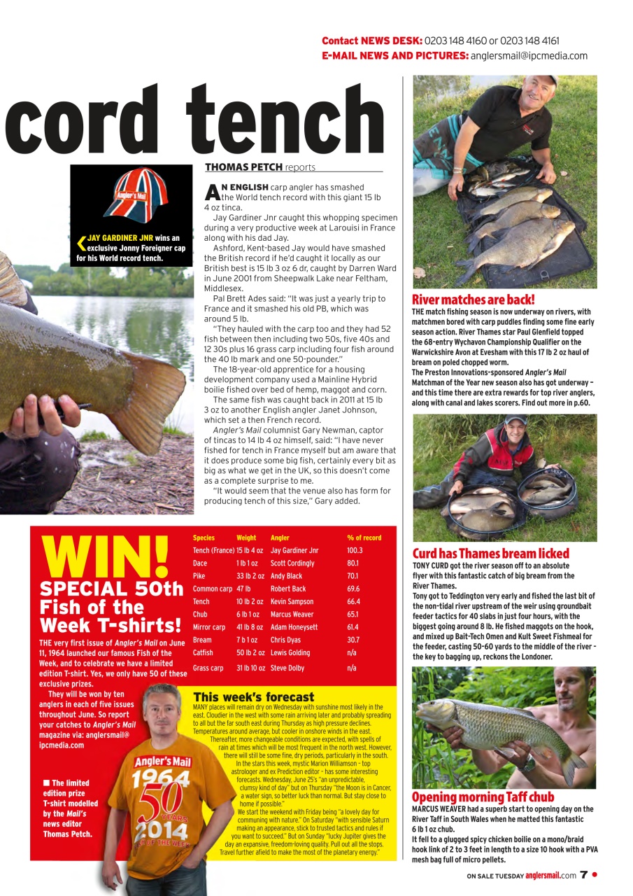 Anglers Mail Preview Pages
