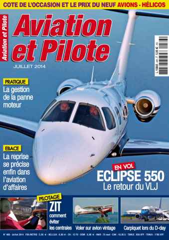 Aviation et Pilote issue July 2014