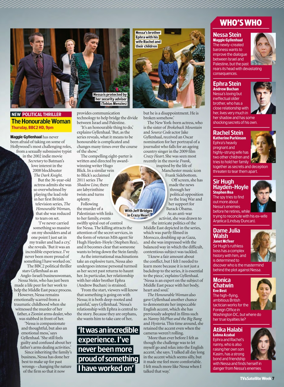 TV & Satellite Week Preview Pages