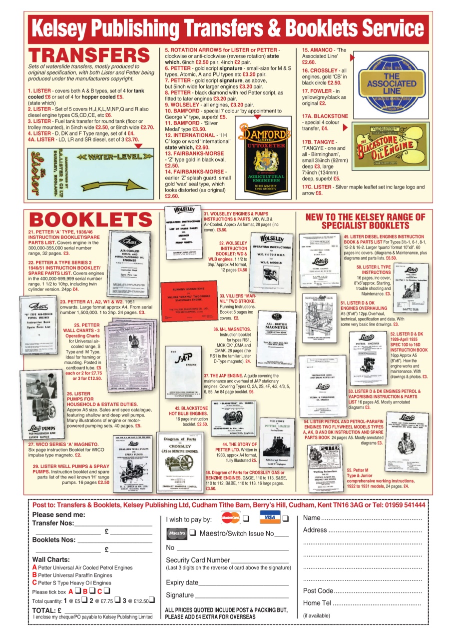 Stationary Engine Preview Pages
