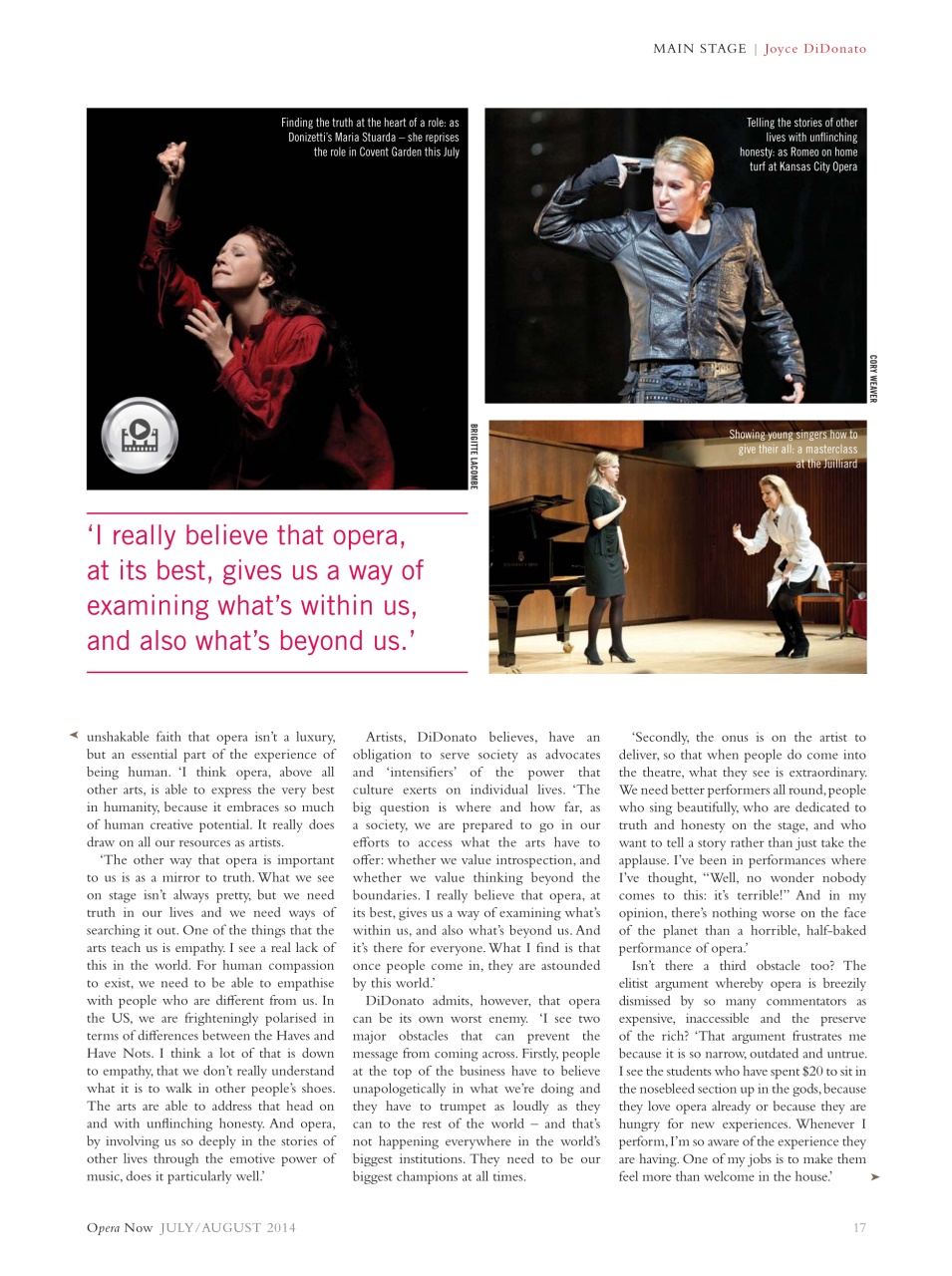Opera Now Preview Pages