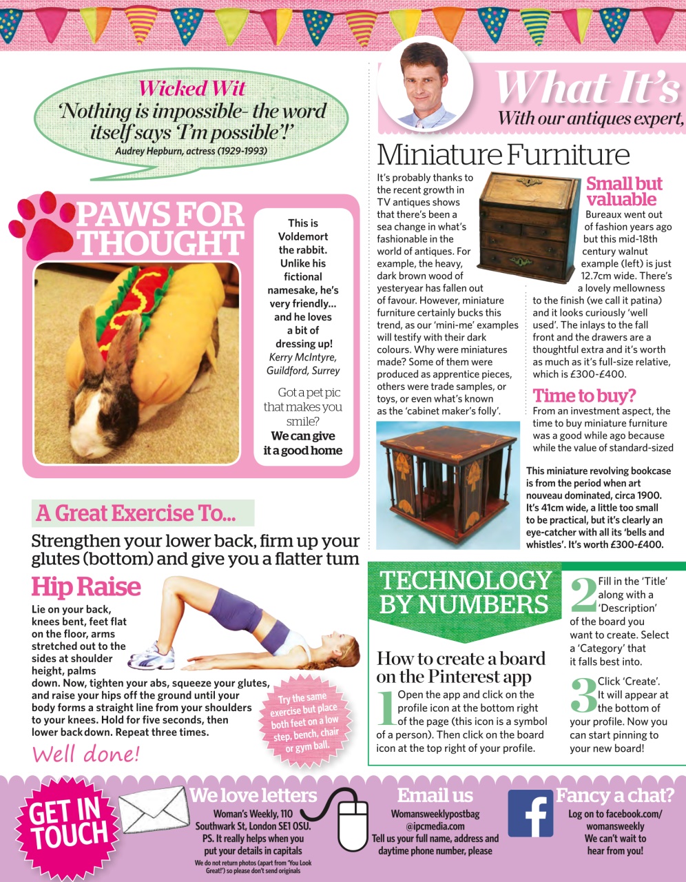 Woman's Weekly Preview Pages