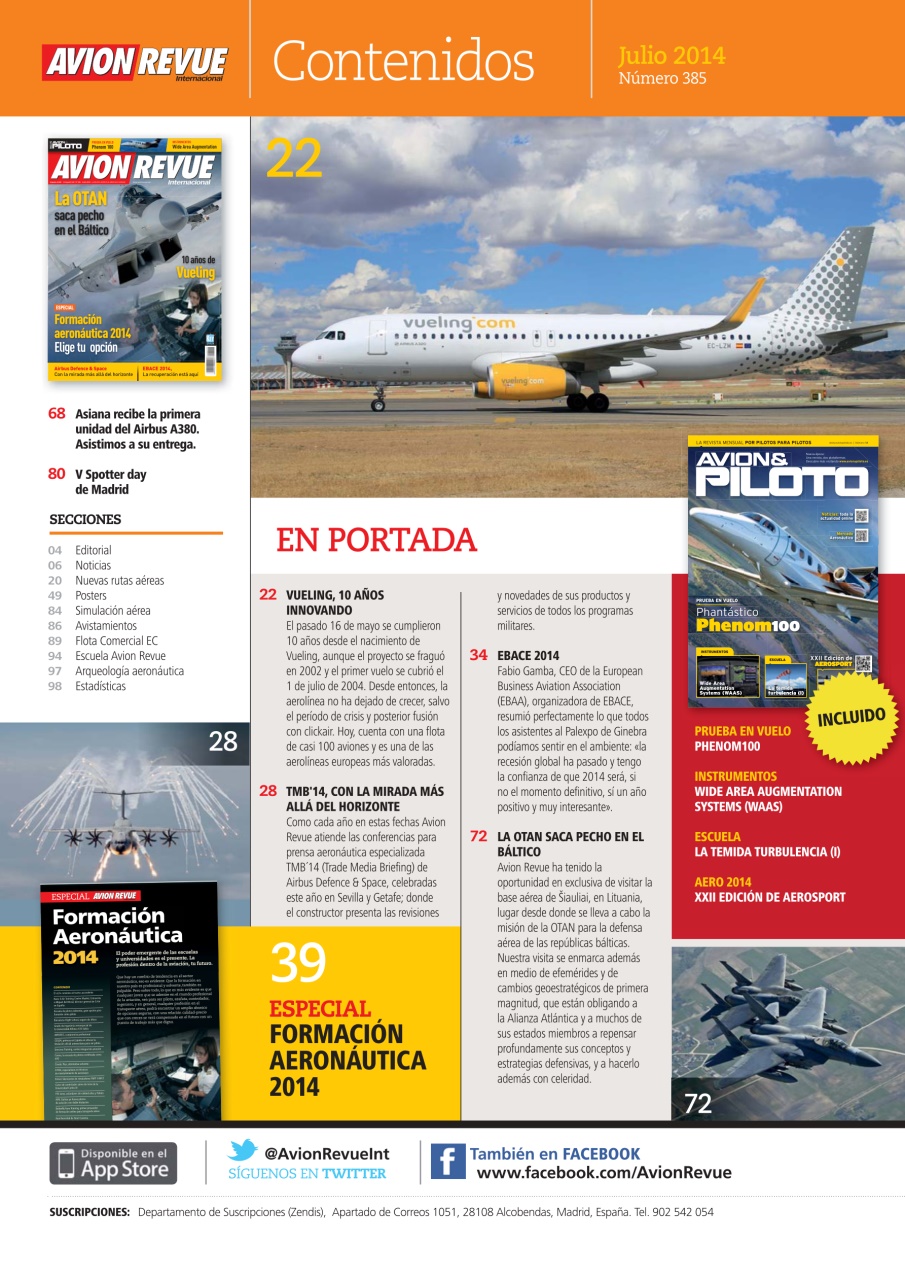 Avion Revue Internacional Preview Pages