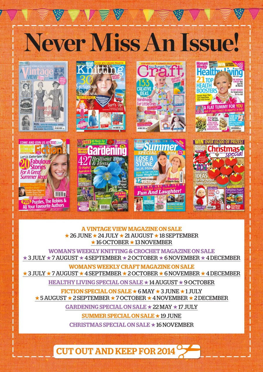 Woman's Weekly Preview Pages