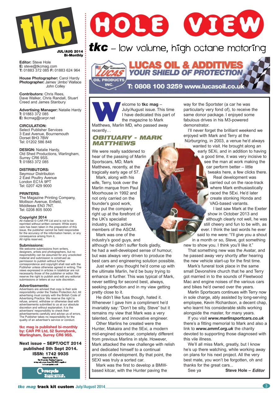 TKC Magazine Preview Pages