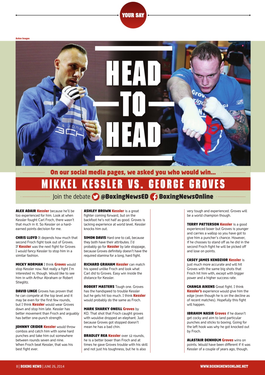 Boxing News Preview Pages