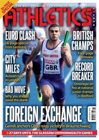 AW – Athletics Weekly Magazine issue 26/06/2014