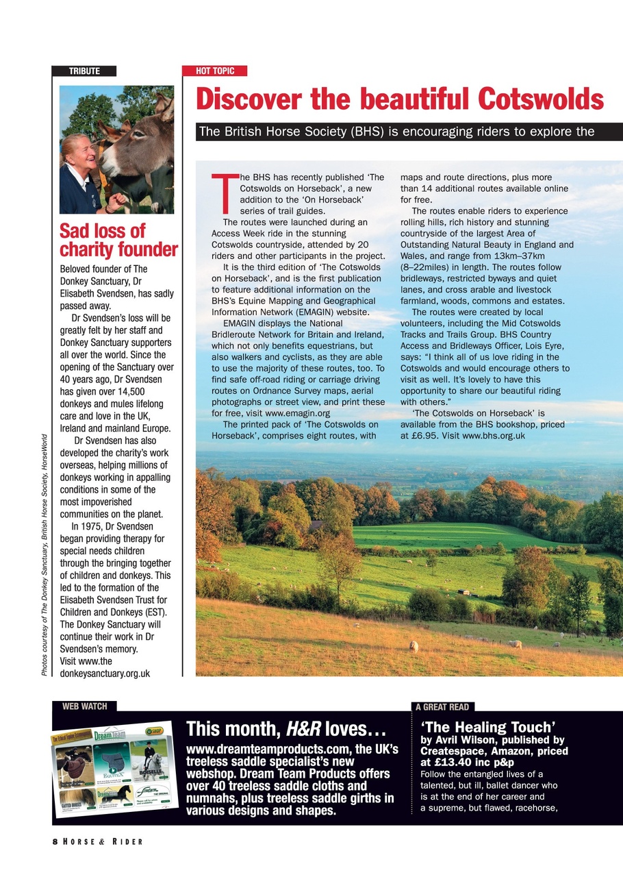 Horse&Rider Magazine - UK equestrian magazine for Horse and Rider Preview Pages