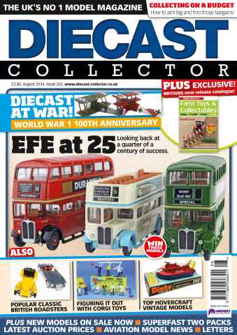 Diecast Collector issue August 2014
