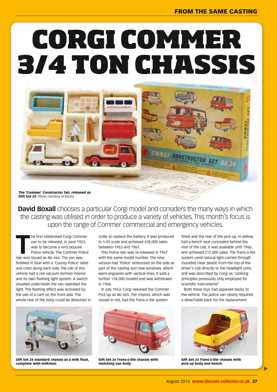 Diecast Collector Preview Pages