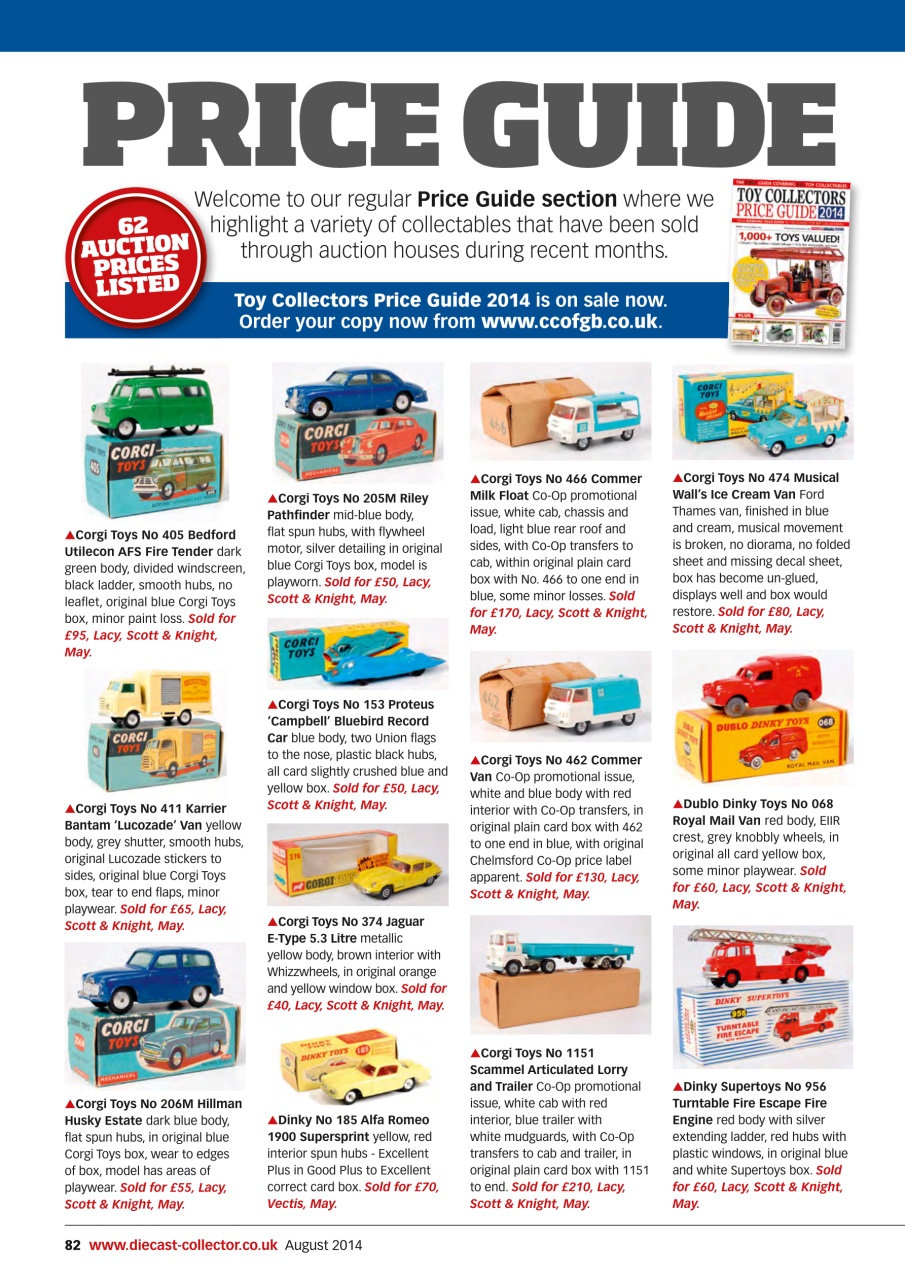 Diecast Collector Preview Pages