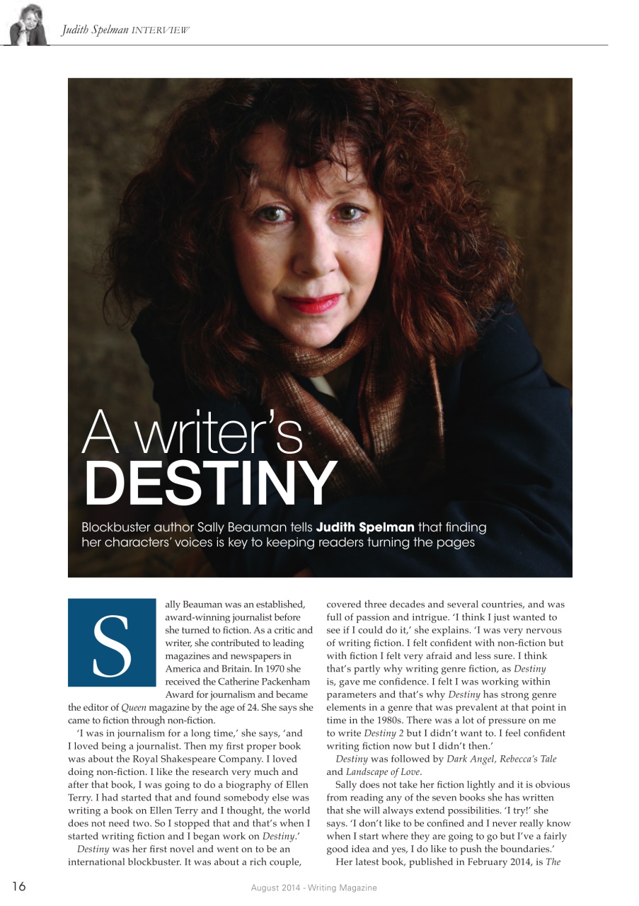 Writing Magazine Preview Pages