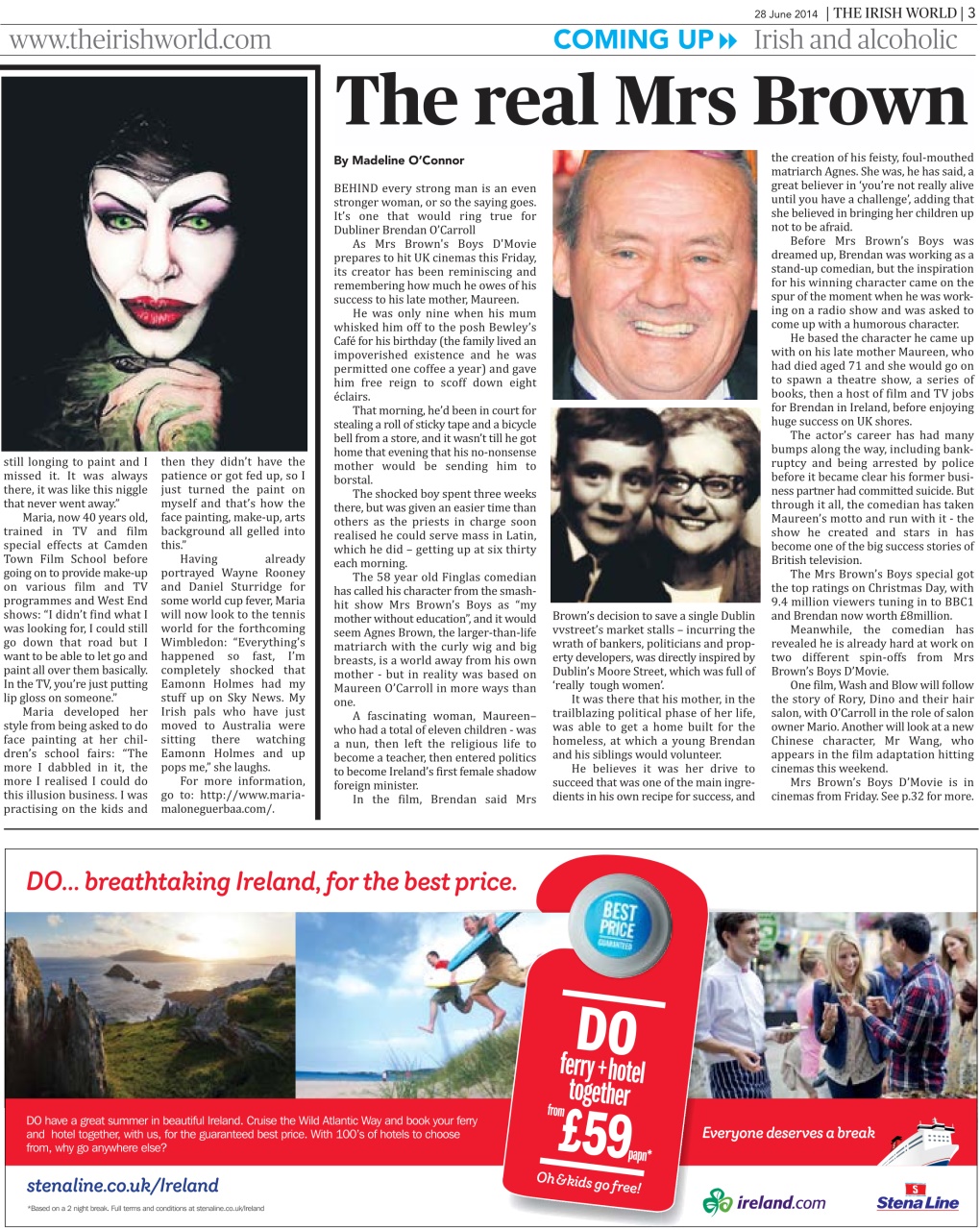 Irish World Preview Pages