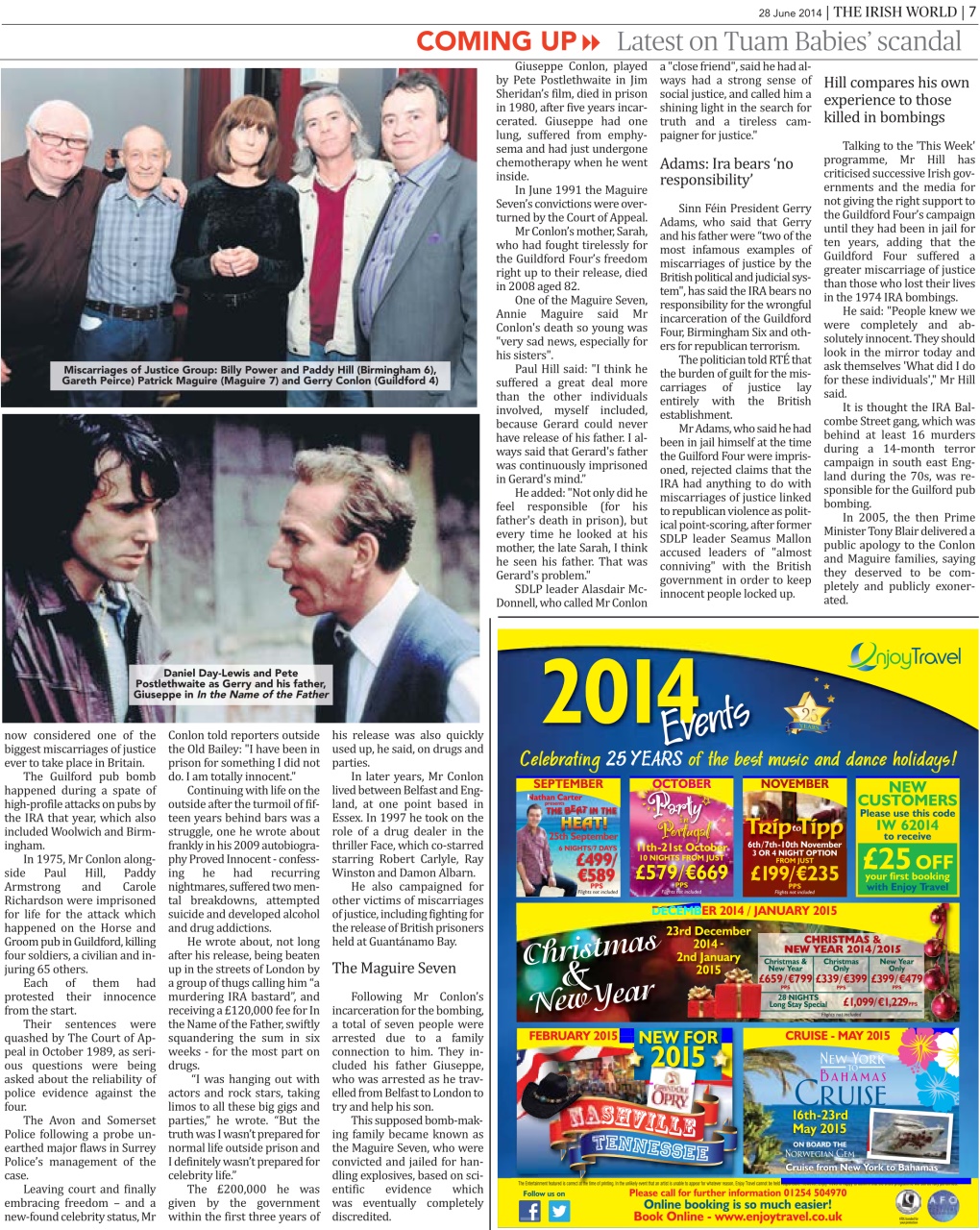 Irish World Preview Pages