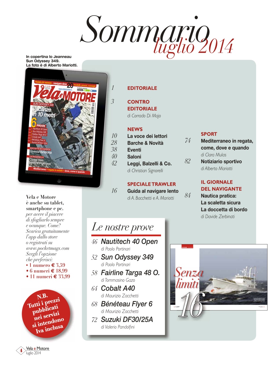Vela e Motore Preview Pages
