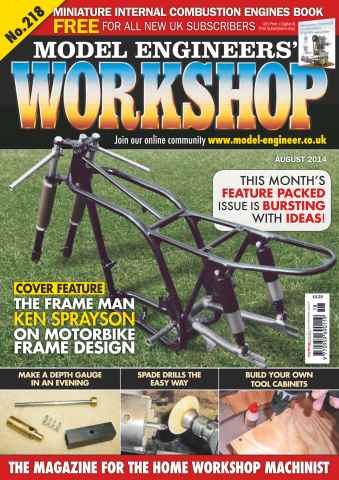 Model Engineer & Workshop Magazine issue August 2014