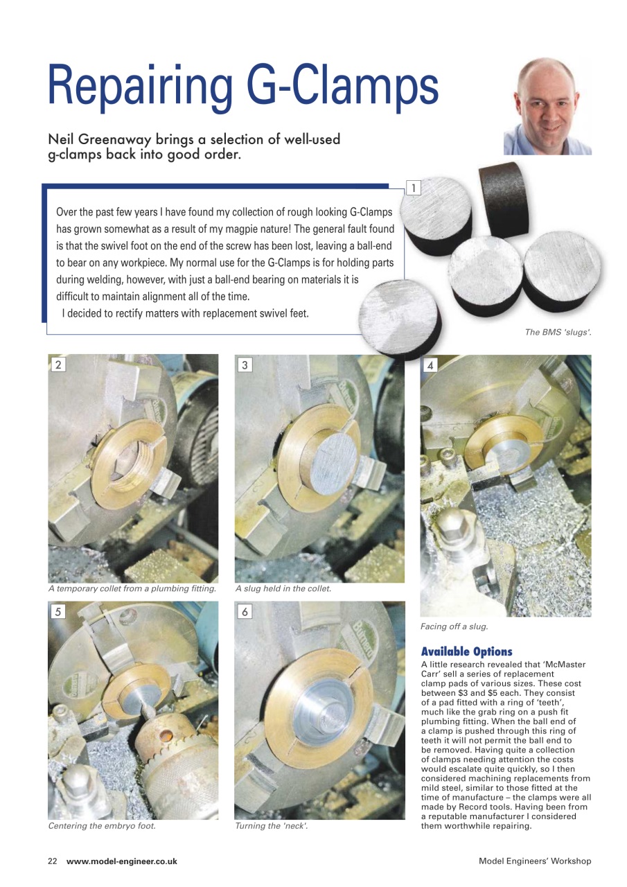 Model Engineer & Workshop Magazine Preview Pages