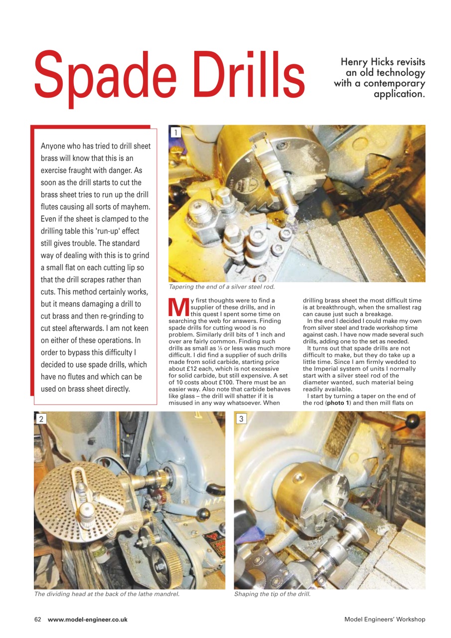 Model Engineer & Workshop Magazine Preview Pages