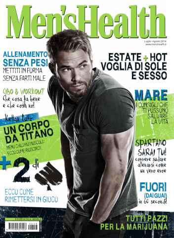 Men's Health Italia issue Men's Health 7-8 2014